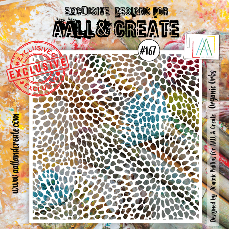 AALL&CREATE - Pochoir organic orbs