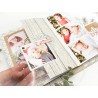 Transparent 20*20 triangles bleus album Celebrate