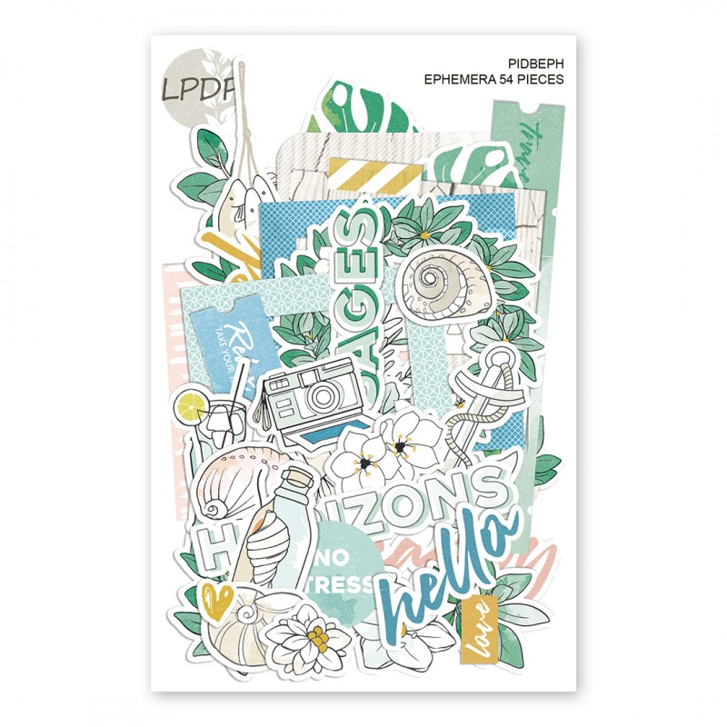Exclu boutique : Ephemera (die cuts) Ile de beauté