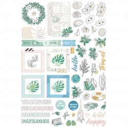 Exclu boutique : Ephemera (die cuts) Ile de beauté