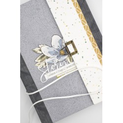 Suédine couleur blanche 1,5m