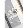 Suédine couleur blanche 1,5m
