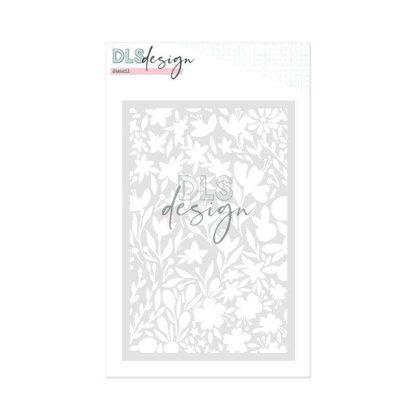 DLS DESIGN - Pochoir floral
