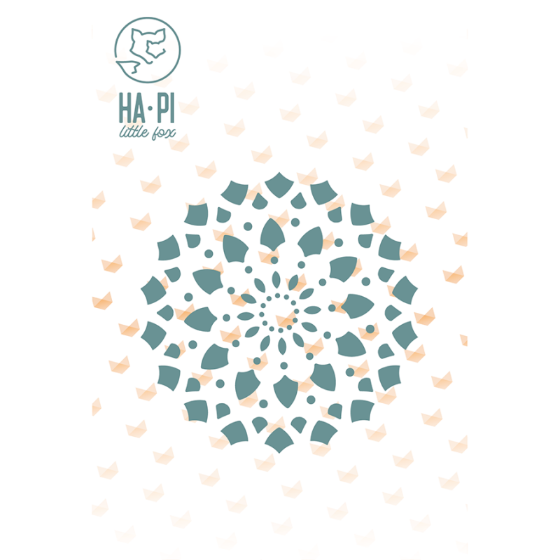Ha Pi Little Fox - Die mandala