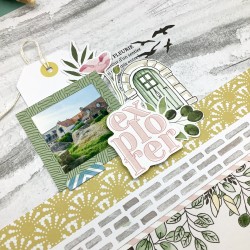 Tampon Côte fleurie - Dans les jardins