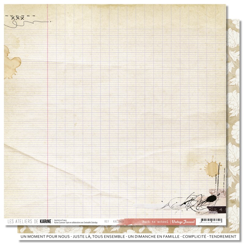 Vintage Journal 5 - back to school