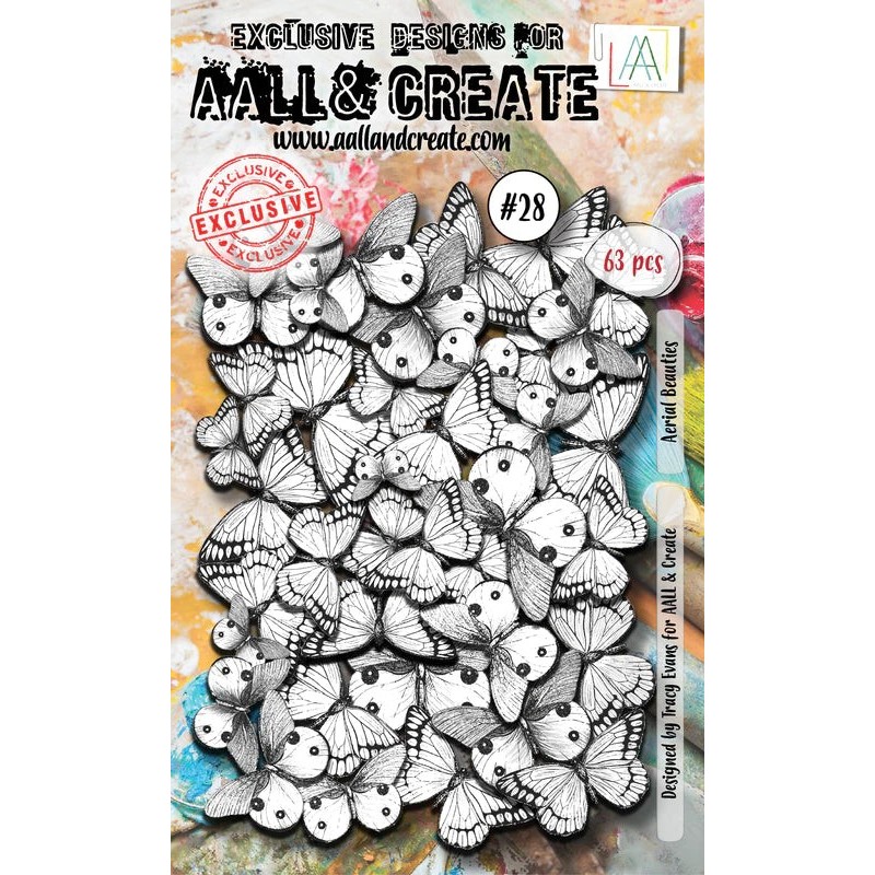 Ephemera (die cuts) aerial beauties