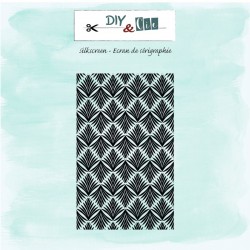 Silkscreen feuillage art deco