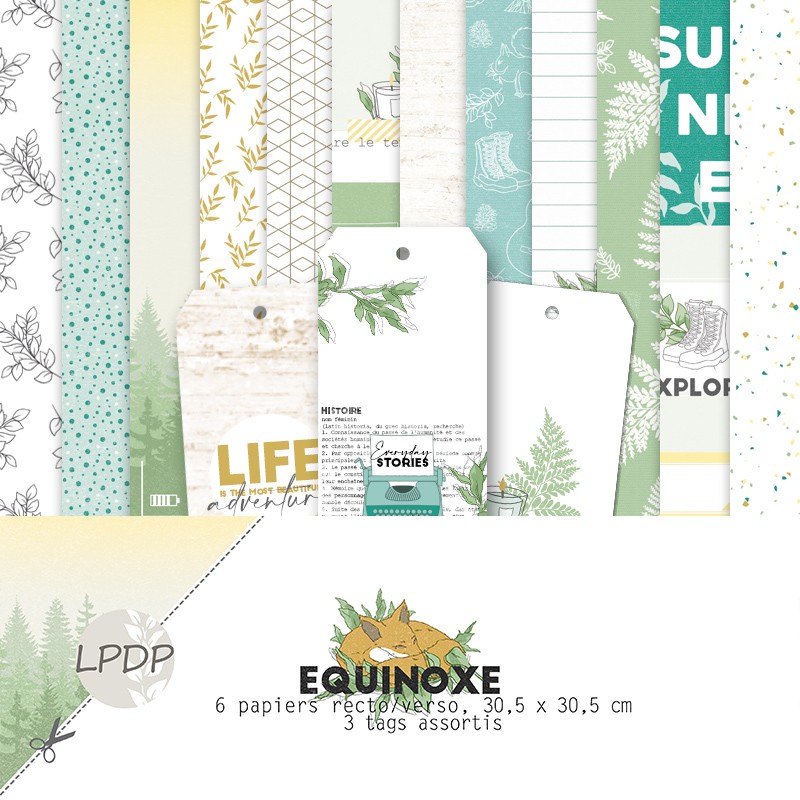 Collection Equinoxe avec tags