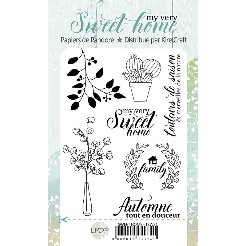 Planche de tampons My Very Sweet Home